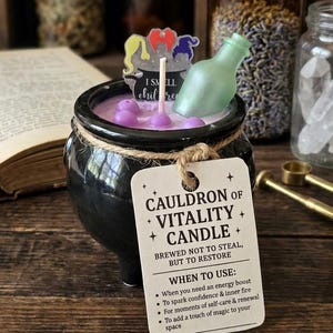 Cauldron of Vitality Ritual Candle | Energieboost & Zelfzorg