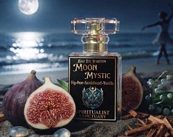 Ritual Perfume "Moon Mystic" Enchanted Fig & Coastal Woods Ritual Perfume For Moon Ritual Manifestation