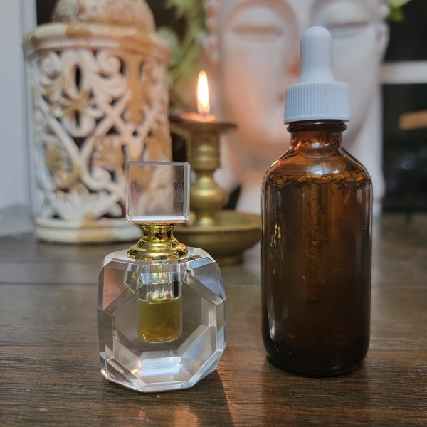 Psychic Activation Oil Third Eye Opener Intuition Oil Spirit Communication Oil