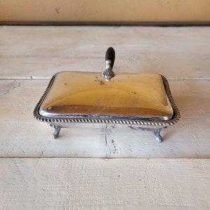 Vintage Silver Altar Tray Spell Tray Offering Dish Altar Decor Witchy Decor
