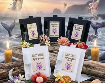 Ritual Perfume Sample Discovery Set You Choose Witchy Perfume Spiritual Fragrance Set