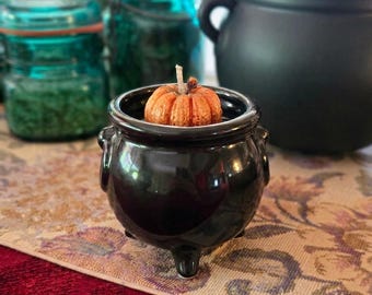 HEARTH & HARVEST | Cashmere Pumpkin Protection Candle Fall Candle