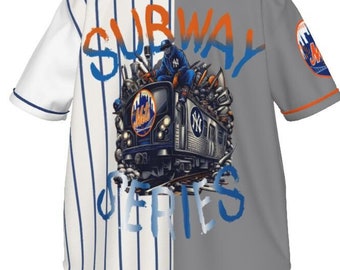NY Subway Series Baseball Jersey - Etsy
