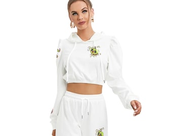 Poison Apple Women's Mirco Fleece Hoodie & Shorts Set