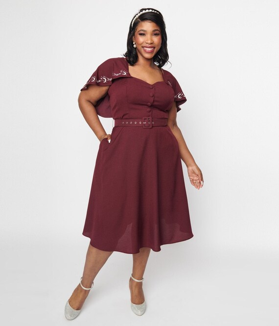 Unique vintage shop swing dress