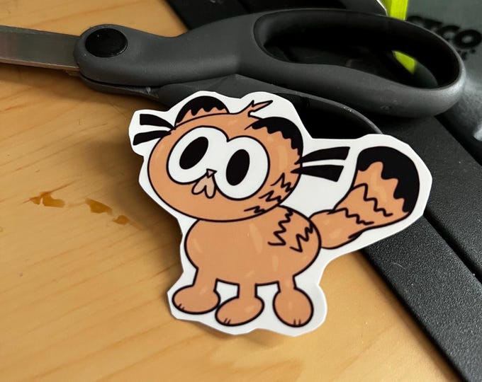 Garfield Sticker - Etsy