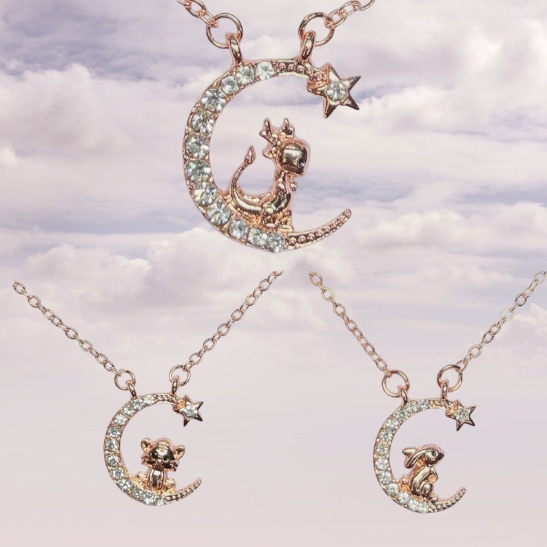 Tiger Crystal Necklace 2025 Lunar New Year Rose Gold Pendant - Etsy