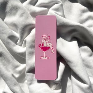 Pink Cowgirl Bookmark: Fun Bookish Gift