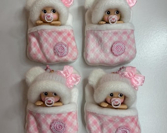 Handmade Sonny Angel Sleeping Bag Beanie Baby Hipper Keychains