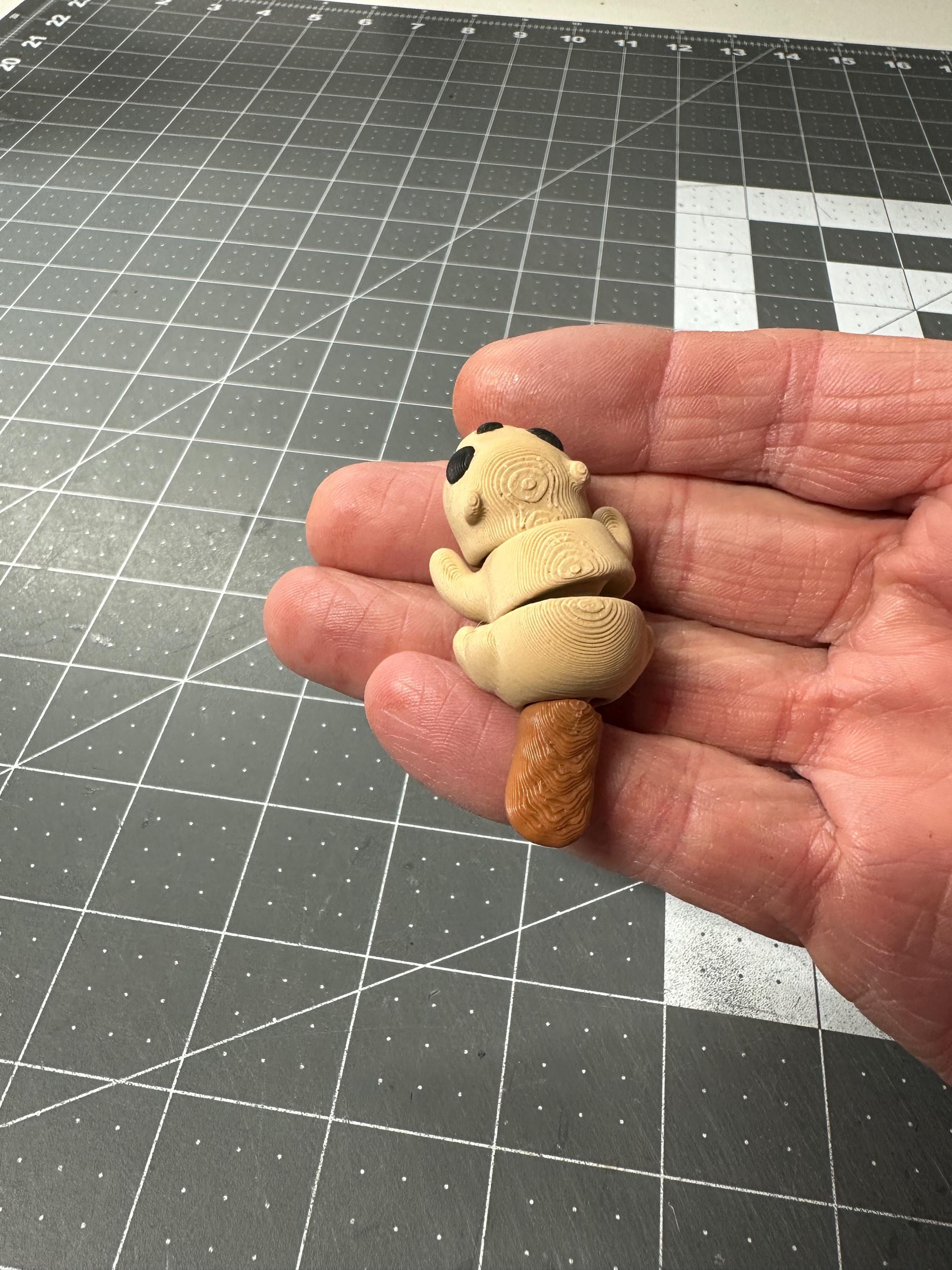 Beaver Fidget Friend Animal - Etsy
