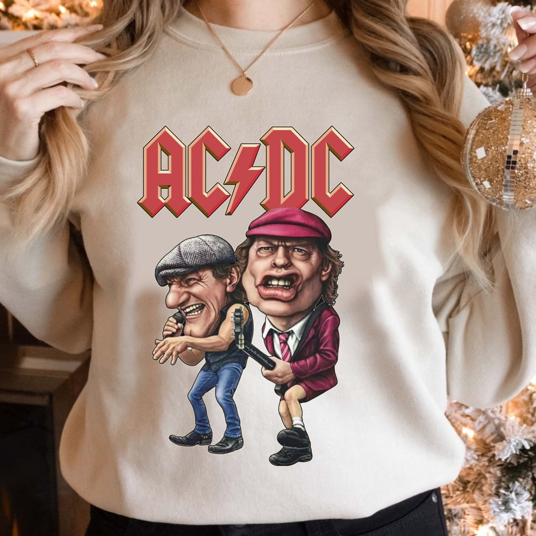 AC/DC, Ac/dc Shirt, Rock and Roll, Old School Band, Ac-dc Sweatshirt ...
