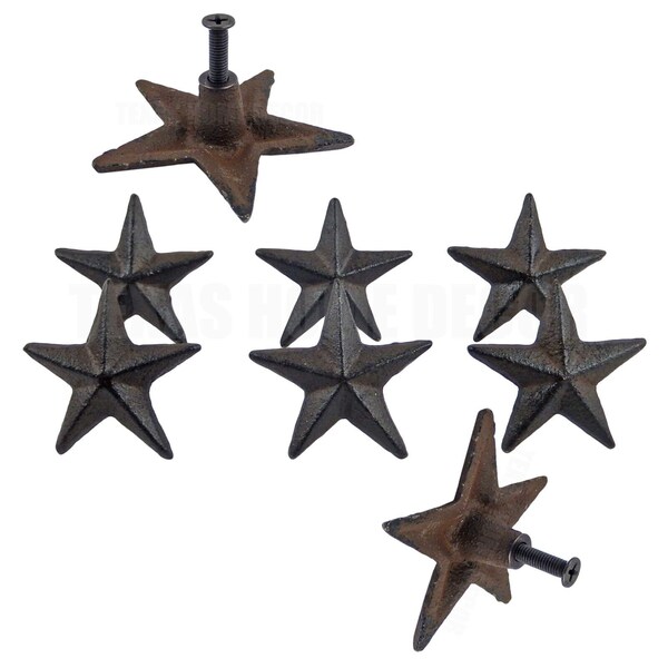 Star Drawer Pull Etsy