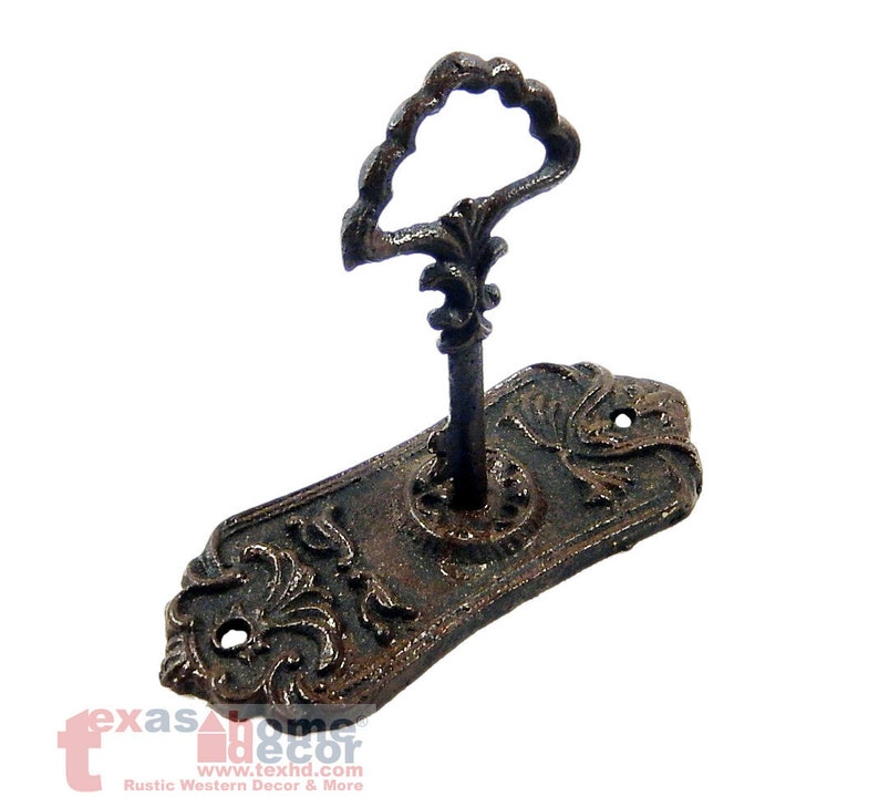 Skeleton Key in Lock Hook Coat Holder Hat Coat Hanger Cast Etsy