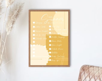 Family Bucket List Poster
