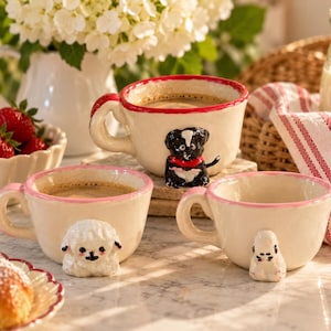 "Handgefertigte Keramik kundenspezifische ""Stuffy"" Name Tasse (3-11 oz)"