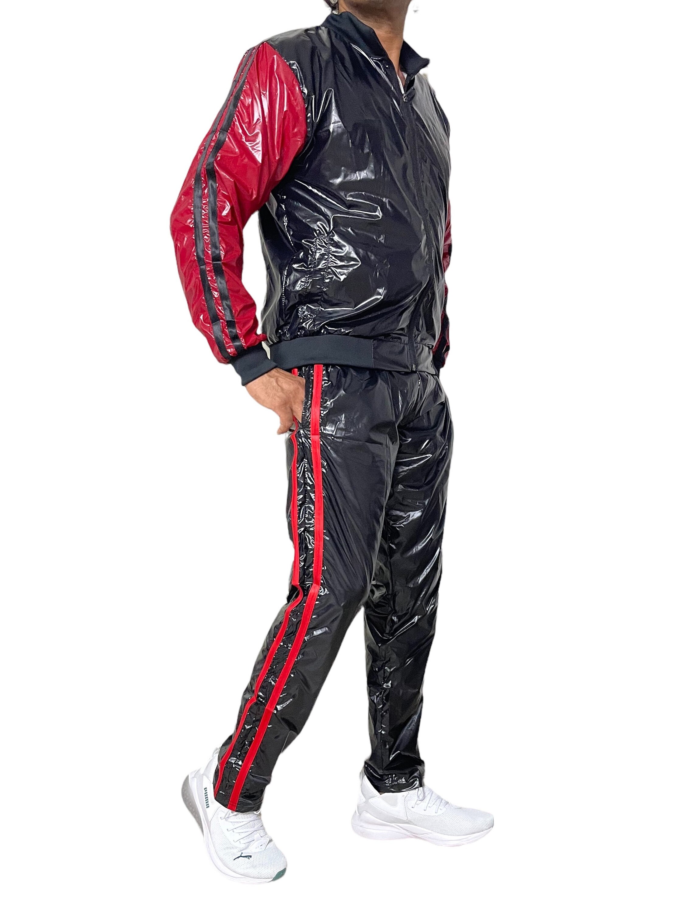Leather Tracksuit Etsy Canada