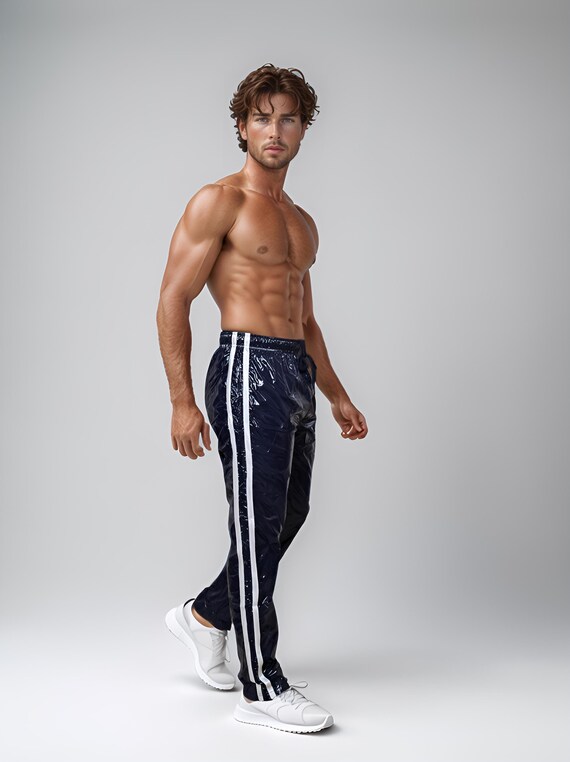 Nylon gym pants deals