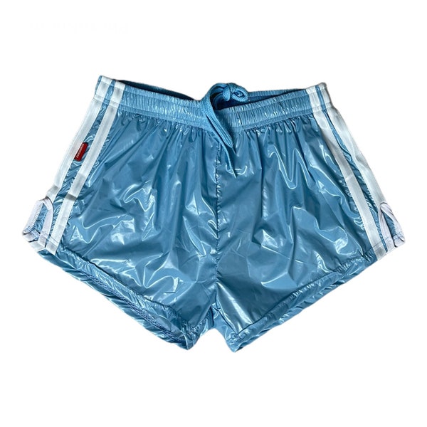 Short de sprint de sport en nylon PU avec short rétro élastique