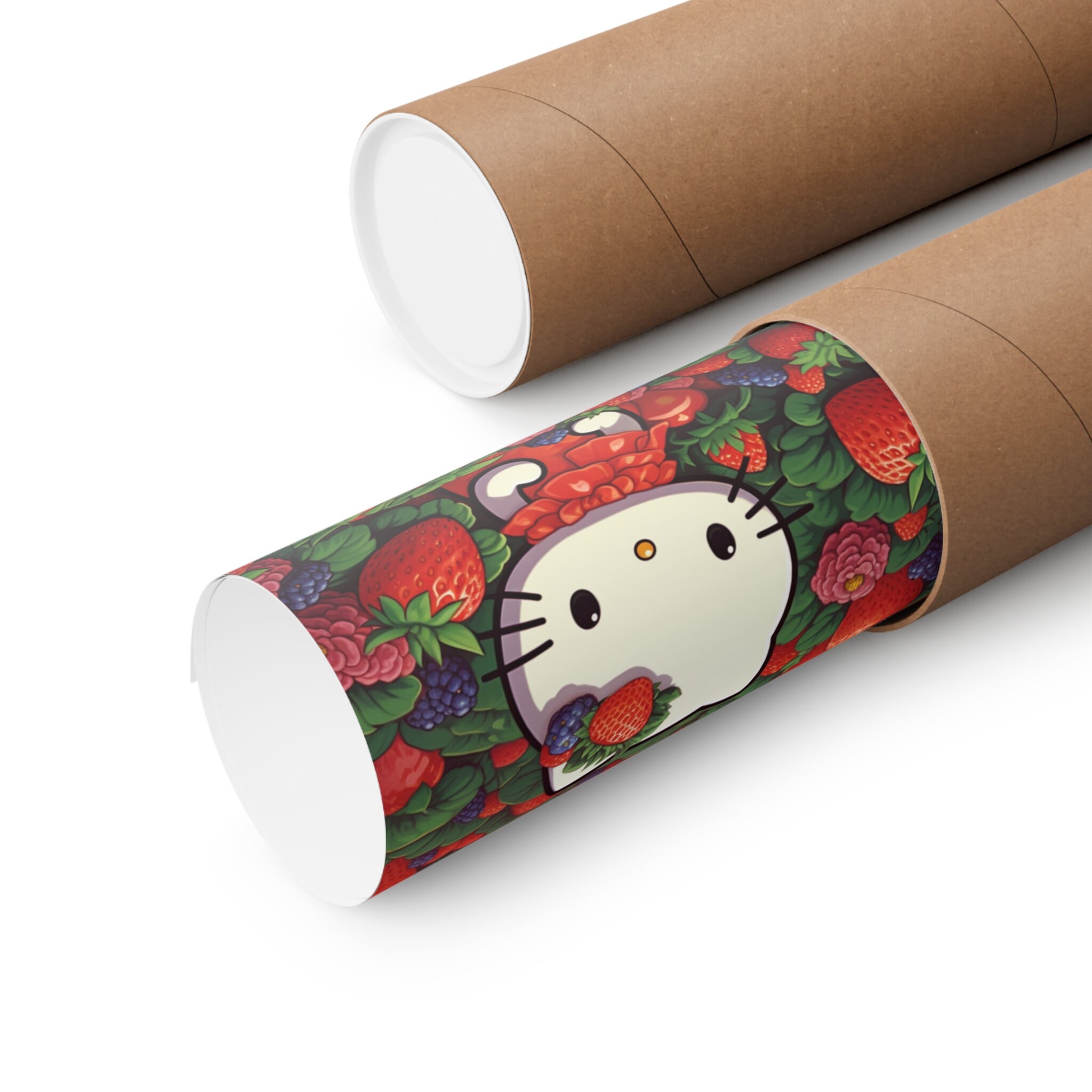 Hello Kitty Poster Kawaii Kitty Art Cute Art Gift for Her Etsy