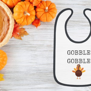 Thanksgiving Baby Bib | Baby Bibs Thanksgiving | Thanksgiving baby Gift | Newborn Thanksgiving | Infant Thanksgiving Gift | Turkey Bib