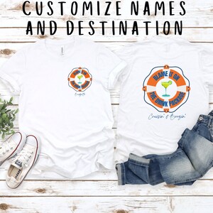 Personalized Cruise Shirt | Custom Cruise T-Shirt | Custom Family Cruise Shirts | Couples Matching Cruise Shirt | Group Travel Shirt