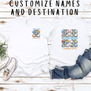 Personalisierte Cruise Shirt | Kundenspezifisches Kreuzfahrt-T-Shirt | Benutzerdefinierte Familien-Kreuzfahrt-Shirts | Paare passende Cruise Shirt | Gruppe von 3 T-Shirts