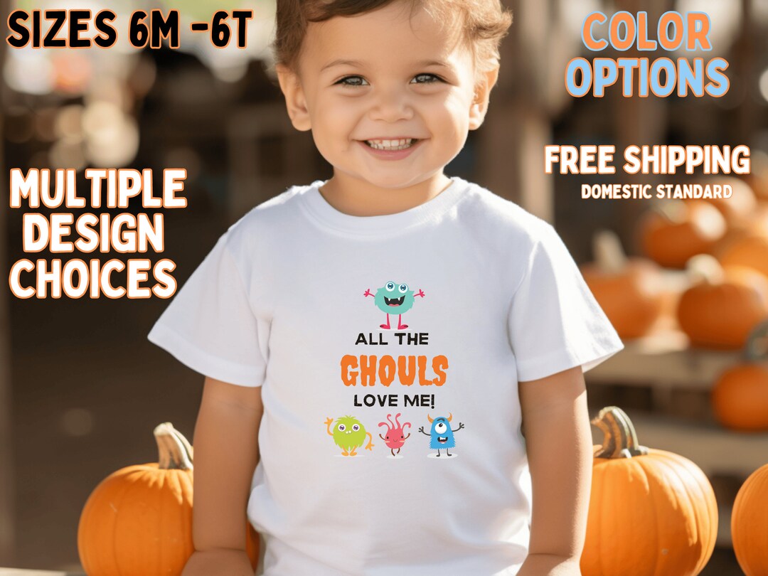 Halloween Baby Tee Shirt Infant Halloween Gift Toddler Etsy