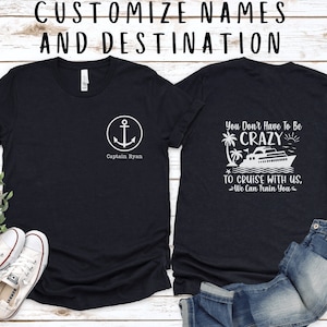 Personalized Cruise Shirt | Custom Cruise T-Shirt | Custom Family Cruise Shirts | Family Matching Cruise Shirt | Group Travel Shirt