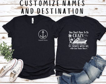 Personalized Family Cruise Shirt: Custom Group Travel Tee
