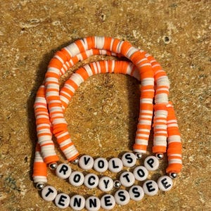 University of Tennessee Beaded Bracelet | Tennessee | Rocky Top | Vols