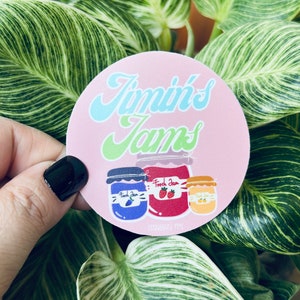 BTS Jimin&#39;s Jams Sticker