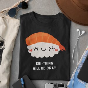 Sushi-Liebhaber-Shirt | Süßes Sushi Shirt | Japanisches Hemd | Sushi-Liebhaber-Geschenk | Street Fashion Sushi Shirt | Lustiges Shirt Geschenk | Sushi Baumwolle Tee