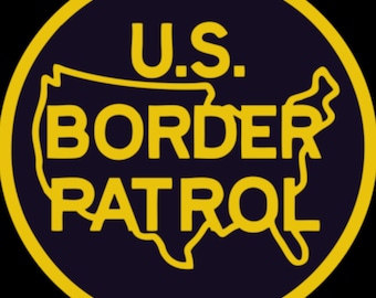 U.S. Border Patrol Sticker