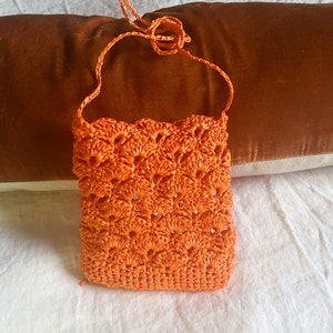 Jen Bag, Handmade Raffia Fanstitch Bag, Straw Bag, Crochet Bag, Mini Straw Bag
