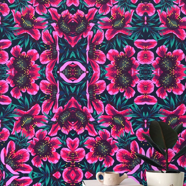 Maximalist Peel and Stick Wallpaper - Etsy