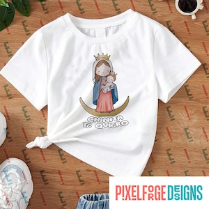 Chinita Te Quiero PNG 300 DPI, Virgen Chiquinquira, Patrona de los Zulianos, Virgen chinita, Descarga instantánea para camisetas, tazas y más