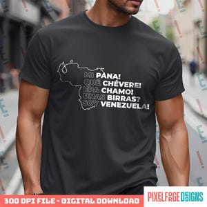 Venezolaanse kaart met populaire zinnen png, Mi pana, que chevere, epa chamo, Venezolaanse soja png, frases venezolanas png, Venezolaanse zinnen png