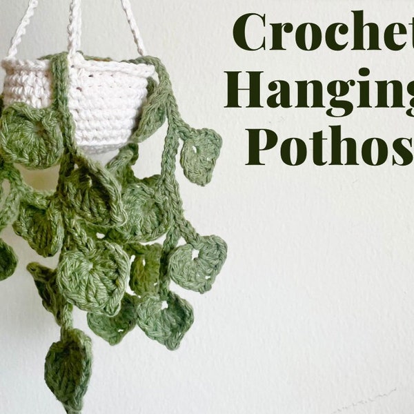 Crochet Mini Hanging Money Plant Pattern