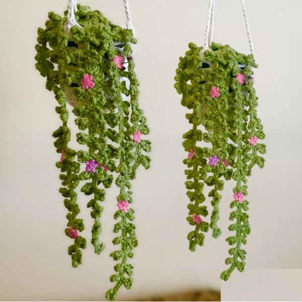 Crochet Vines with Small Flowers Pattern