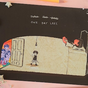 Nog één dag (OMORI-print)