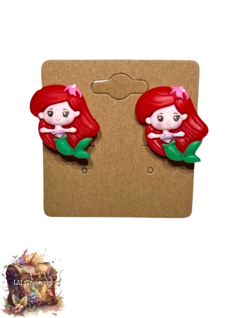 Set of 9 Princess Clipon Earrings Dress up Accessory Princess Earrings