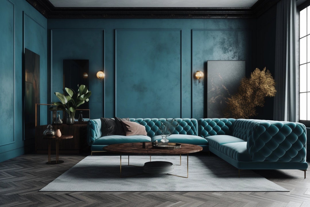 5 MODERN & STYLISH Virtual HOME Backgrounds 3 Instant Download Elevate