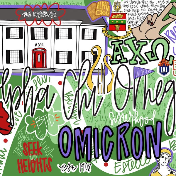 Alpha Chi Ritual Alpha Chi Omega - Etsy