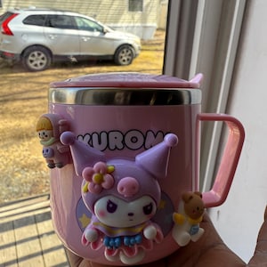 D Characters cute kids insulated coffee cup. wine Tumbler- Hydration Party cups-stainless steel baby cup/birthday gift
