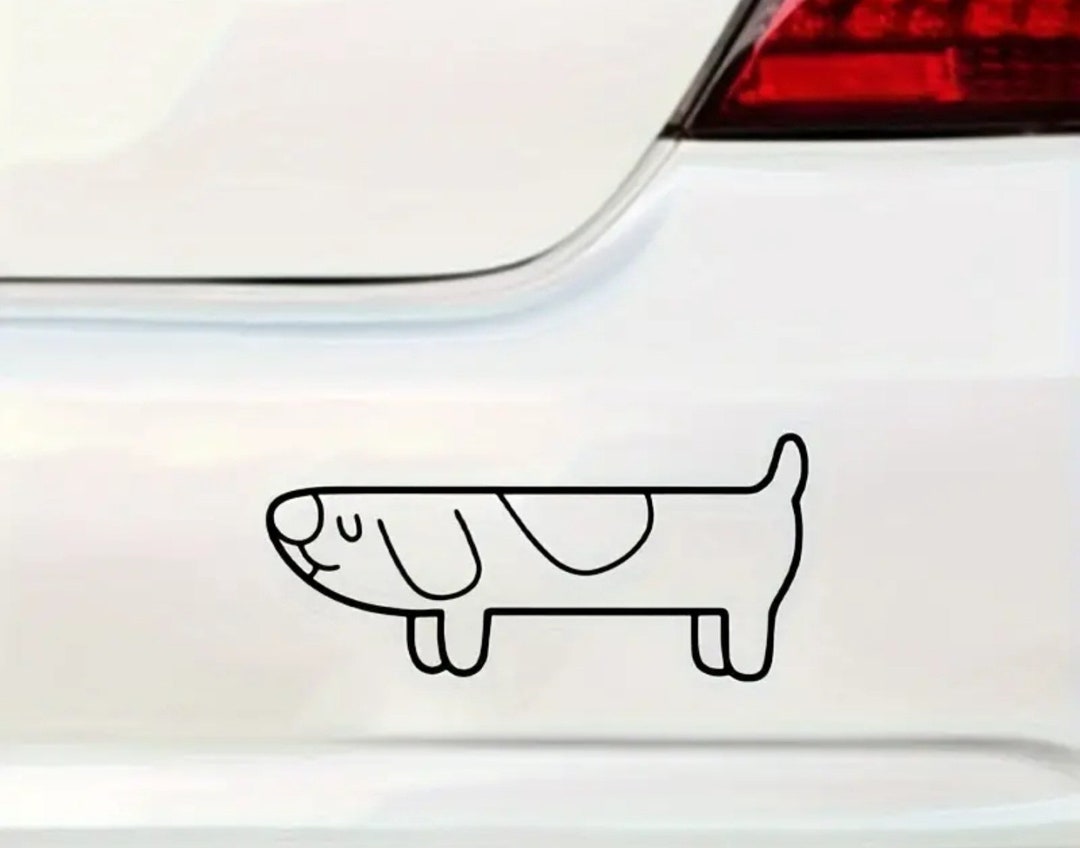 Bluey Long Dog Sticker - Etsy