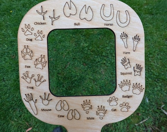 Animal Footprint Viewer – Forest School Tracking Activity Tool | Outdoor Learning Resource EYFS KS1