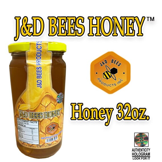J&D BEES HONEY - Honey 32oz Miel - Etsy