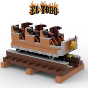 EL TORO – Six Flags GA (Digitala instruktioner)