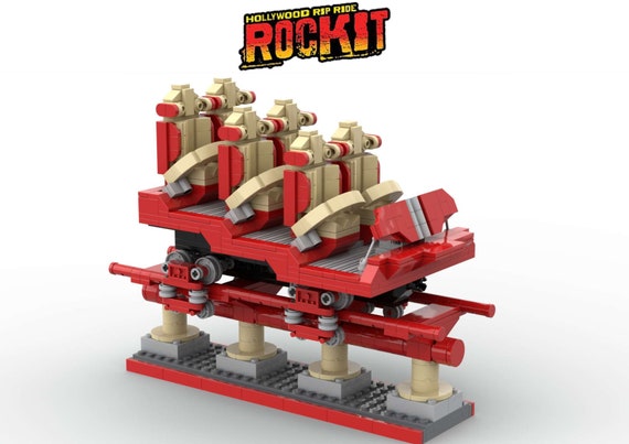HOLLYWOOD Rip Ride Rockit Universal Studios Florida Only Instructions and Parts List Etsy