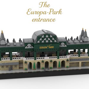 Europa Park Eingang ( nur Anleitung und Stückliste )